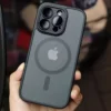iphone-translucentcase-2 iPhone Luxury Matte Translucent MagSafe Shockproof Case