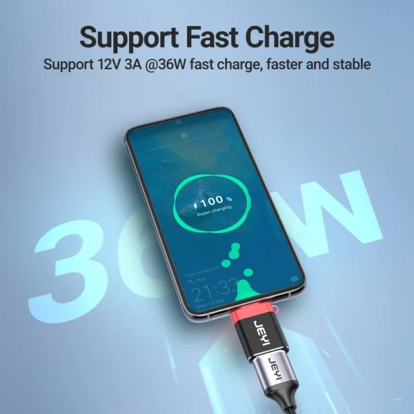 JEYI USB C to USB A or USB A to USB C Adapter