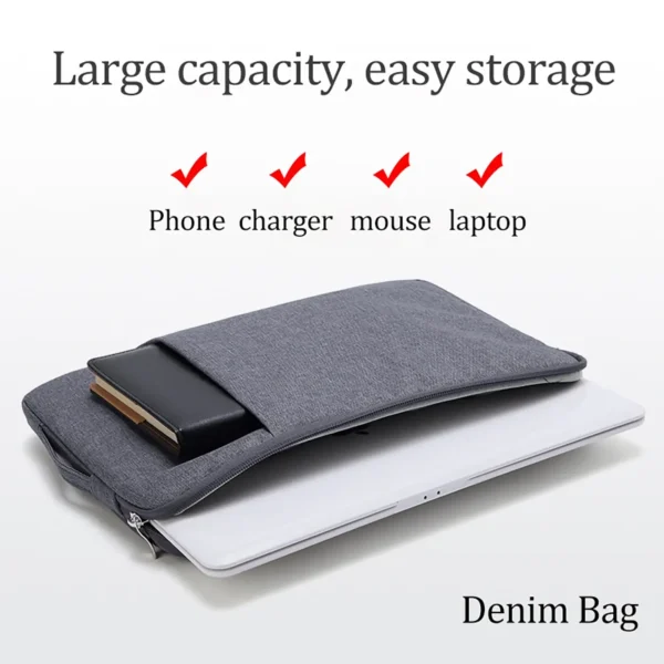 laptopmacbag-sleeve-1 Laptop & MacBook Sleeve Bag Black 13 15 16 Inch