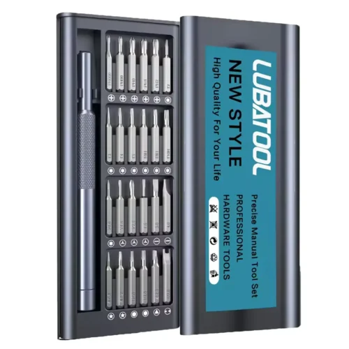 lubatool-screwdriver24-main Screwdriver 24 Precision Magnetic Bits Tool