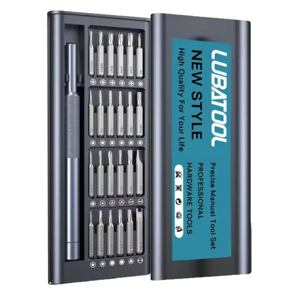 lubatool-screwdriver24-main Screwdriver 24 Precision Magnetic Bits Tool