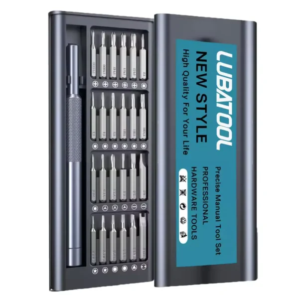 Screwdriver 24 Precision Magnetic Bits Tool