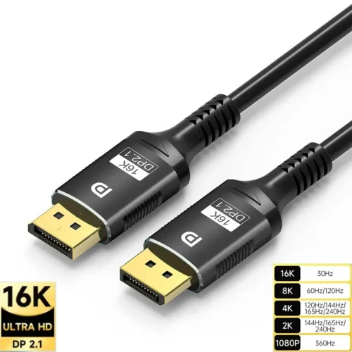 cable-displayport-main Display Port Cable 2.1 16K 8K 4K HDR