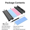jeyi-heatsink-4 JEYI Heatsink for M.2 2280 SSD NVME PCIE with Thermal Pads