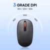 kf-S9d8022ab65634d06931e722d9a3c6547c-Baseus-F01B-Mouse-Wireless-Bluetooth-5-0-Mouse-1600-DPI-Silent-Click-For-MacBook-Tablet-Laptop Baseus F01B Mouse Bluetooth 5.0 Wireless 1600 DPI Silent Click - Grey