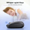 kf-Sb307adc2f7dc41c0ad428f27ba49e47cA-Baseus-F01B-Mouse-Wireless-Bluetooth-5-0-Mouse-1600-DPI-Silent-Click-For-MacBook-Tablet-Laptop Baseus F01B Mouse Bluetooth 5.0 Wireless 1600 DPI Silent Click - Grey