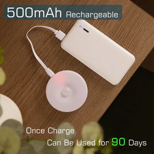 ledsensor-light-3 Rechargeable Night Sensor LED Light - White