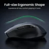 UGREEN Wireless 2.4GHz Bluetooth 5.0 Ergonomic 4000DPI 6 Mute Buttons Mouse - Black