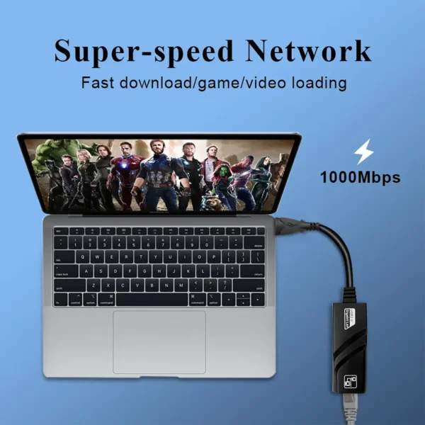 usb-rj45-3 Gigabit Rj45 Ethernet Adapter USB 3.0 or USB C