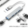 usb3-hub-main USB Hub 4 Ports - Silver