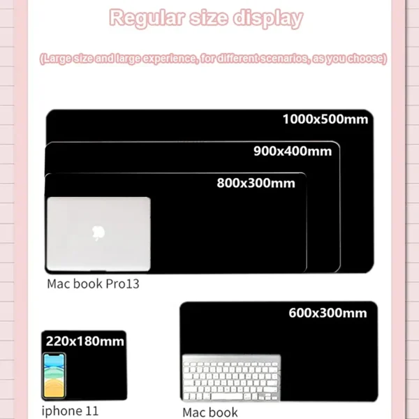 Computer Desk Mat Technology Theme for Mouse & keyboard 80x30cm