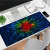 Computer Desk Mat Technology Theme for Mouse & keyboard 80x30cm