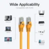 vention-cat6acable-4 Vention Cat6A Ethernet Double Shield Round Cable 10Gbps 500Mhz