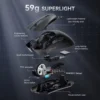 attackshark-r1mouse-6 Attack Shark R1 Gaming Mouse PAW3311 18000dpi Wireless 1000Hz Rechargeable - Black