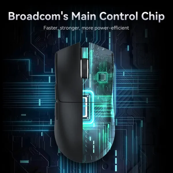 attacksharkr1-2 Attack Shark R1 Gaming Mouse PAW3311 18000dpi Wireless 1000Hz Rechargeable - Black