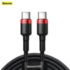 Baseus USB-C To USB-C 100W Fast Charging Cable For iPhone Samsung Android Phone