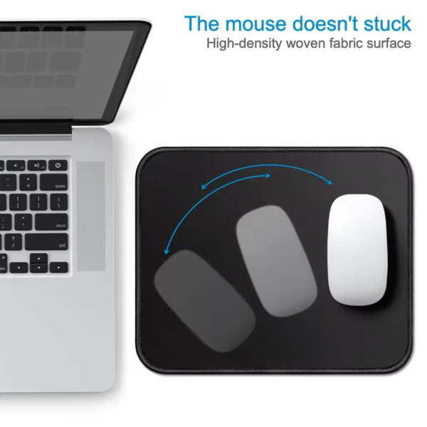Computer Desk Mat Small Anti Slip - Black