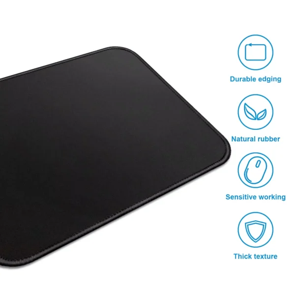 Computer Desk Mat Small Anti Slip - Black