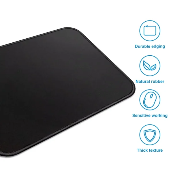 exco-mousepadsmall-5 Computer Desk Mat Black Small Anti Slip