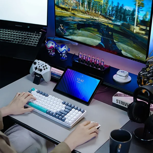 gaming-keybd-5 Machenike K500 Mechanical Keyboard Gaming Wired Hot Swappable 94 Keys RGB