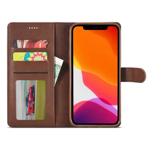 iPhone TPU Leather Wallet Case