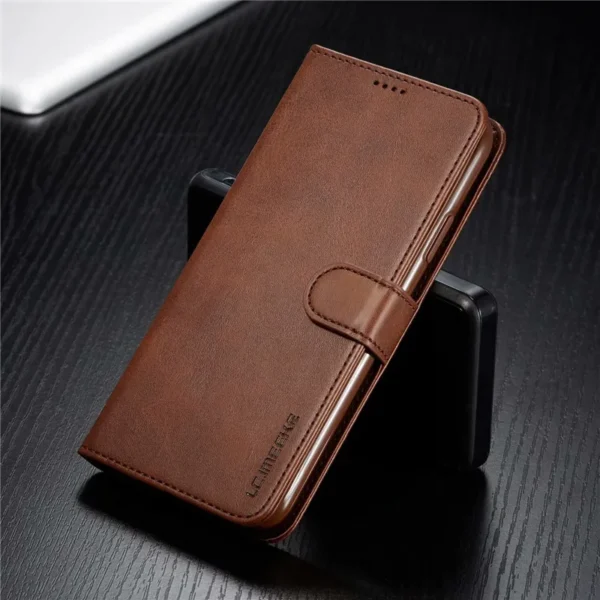 iPhone TPU Leather Wallet Case