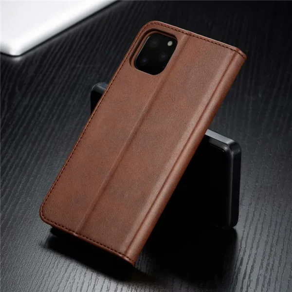 iPhone TPU Leather Wallet Case