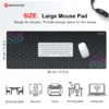 Computer Gaming Desk Mat EXCO 800x300x2mm for Mouse & keyboard