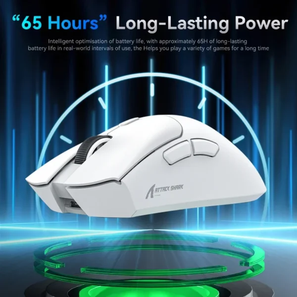 Attack Shark R1 Gaming Mouse PAW3311 18000dpi Wireless 1000Hz Rechargeable