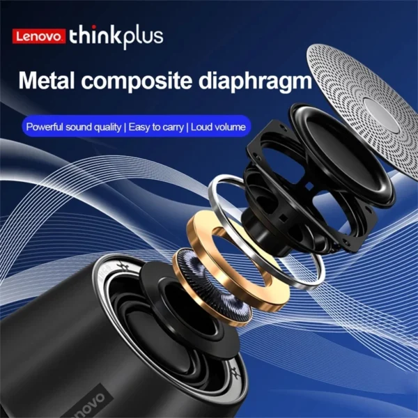 Lenovo K3pro Bluetooth Speaker Surround Metallic