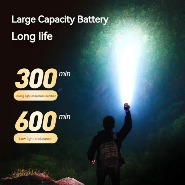philips-torch-4 Philips LED Rechargeable Outdoor Flashlight Portable - Black