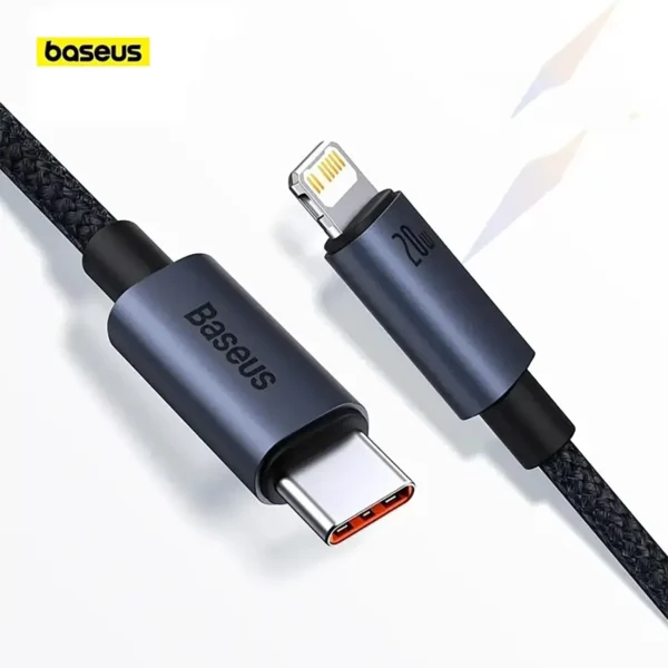 baseus-usbctolight-main Baseus USB-C To Lightning 1m 20W Fast Charging Cable For iPhone