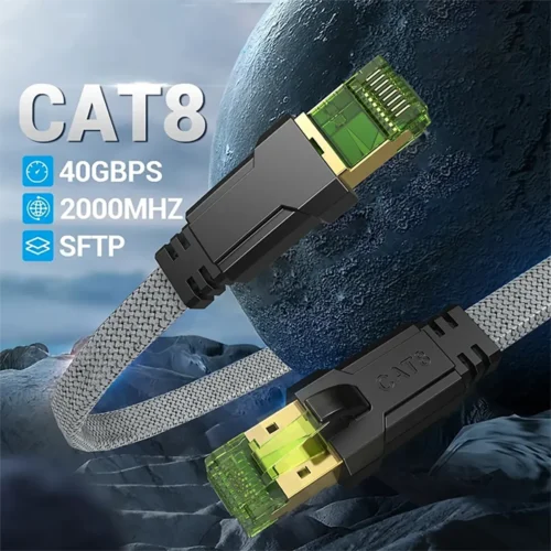 cat8-cable-main Cat8 Cyanmi Ethernet Shield Cable 40Gbps 2000MHz