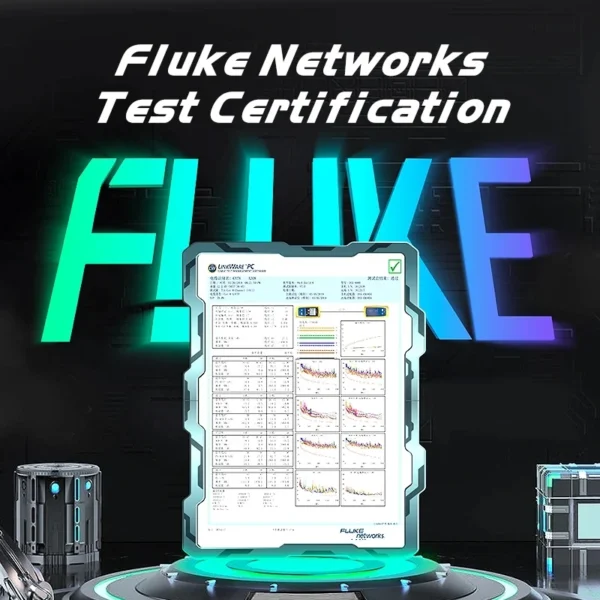 Cat8 Cyanmi Ethernet Shield Cable 40Gbps 2000MHz