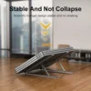 laptoptablet-holder-6 Laptop & Tablet Aluminum Alloy Holder Silver