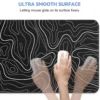 topographic-mousepad-black-3 Computer Desk Mat Gaming Black and White for Mouse & keyboard 80x30cm