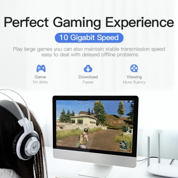 kf-HTB1EePaXUD1gK0jSZFGq6zd3FXae-Vention-Ethernet-Cable-RJ-45-Cat7-Lan-Cable-STP-Network-Cable-Patch-Cord-Cable-for-PC Cat7 Vention Ethernet Shield Round Cable 10Gbps 600Mhz