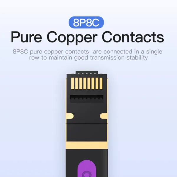 kf-HTB1YeraXUT1gK0jSZFhq6yAtVXaX-Vention-Ethernet-Cable-RJ-45-Cat7-Lan-Cable-STP-Network-Cable-Patch-Cord-Cable-for-PC Cat7 Vention Ethernet Shield Round Cable 10Gbps 600Mhz