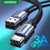 ugreen-usba-to-usbc-cable-main UGreen 3A USB A to TYPE-C Fast Charging Data Cable iPhone Samsung Android