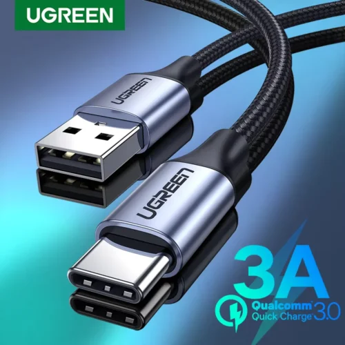 UGreen 3A USB A to TYPE-C Fast Charging Data Cable iPhone Samsung Android