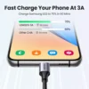 ugreen-usba-to-usbccable-1 UGreen 3A USB A to TYPE-C Cable Fast Charging Data iPhone Samsung Android