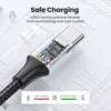 ugreen-usba-to-usbccable-4 UGreen 3A USB A to TYPE-C Cable Fast Charging Data iPhone Samsung Android