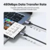 ugreen-usba-to-usbccable-5 UGreen 3A USB A to TYPE-C Cable Fast Charging Data iPhone Samsung Android