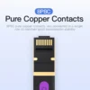 Vention Cat7 Ethernet Shield Round Cable 10Gbps 600Mhz