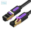 Vention Cat7 Ethernet Shield Round Cable 10Gbps 600Mhz