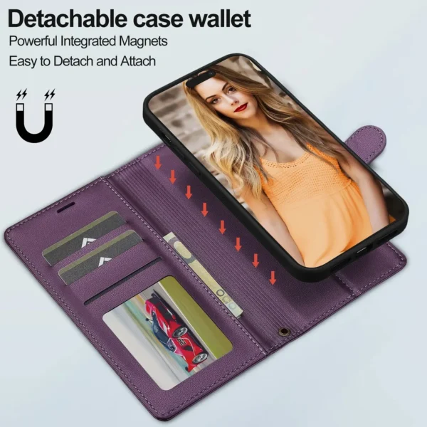 iphone-detachablecase-2 iPhone Magnetic Detachable TPU Leather Wallet Case