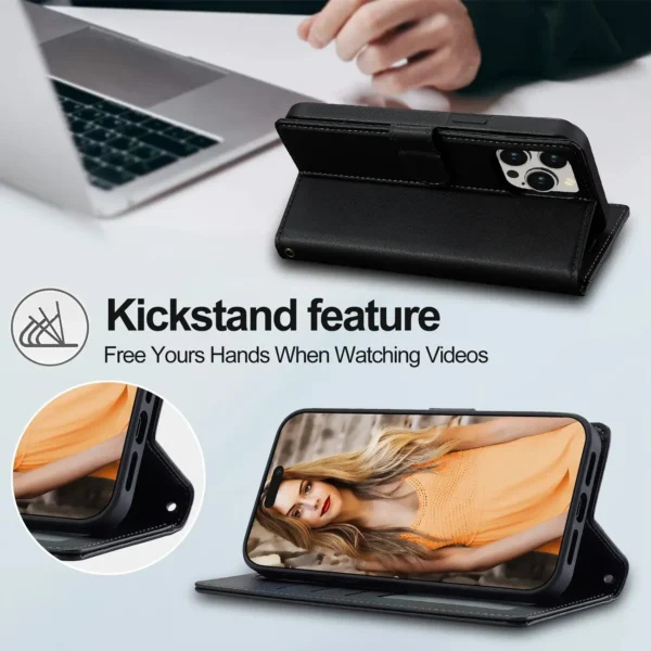 iphone-detachablecase-4 iPhone Magnetic Detachable TPU Leather Wallet Case