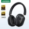 ugreen-headphone-1 UGREEN Max5c Wireless Bluetooth 5.4 Headphones 43dB Hybrid Active Noise Cancellation Hi-Res LDAC 75H - Black