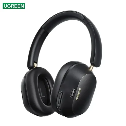 ugreen-headphone-main UGREEN Max5c Wireless Bluetooth 5.4 Headphones 43dB Hybrid Active Noise Cancellation Hi-Res LDAC 75H - Black