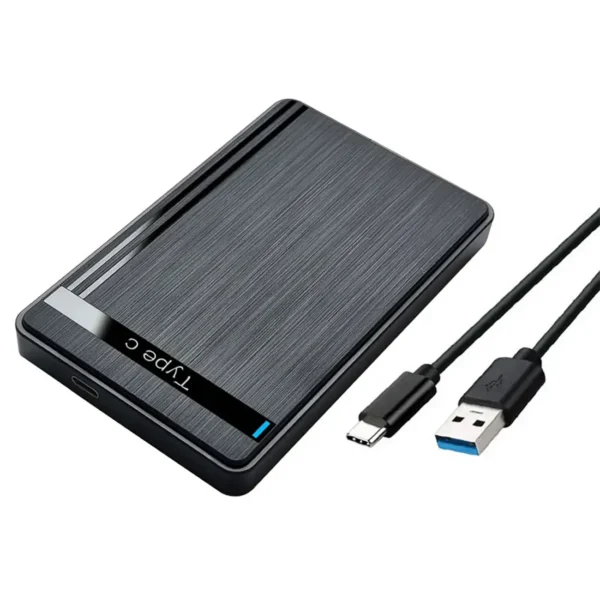 Uthai Enclosure USB 3.1 Type-C to A 2.5 inch HDD SATA - Black